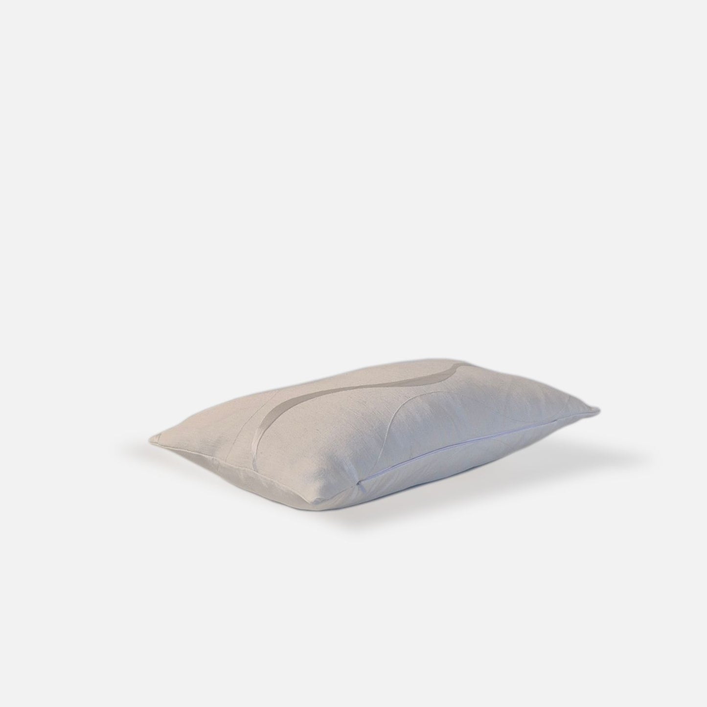 Aspen cushion cover top view on a white background