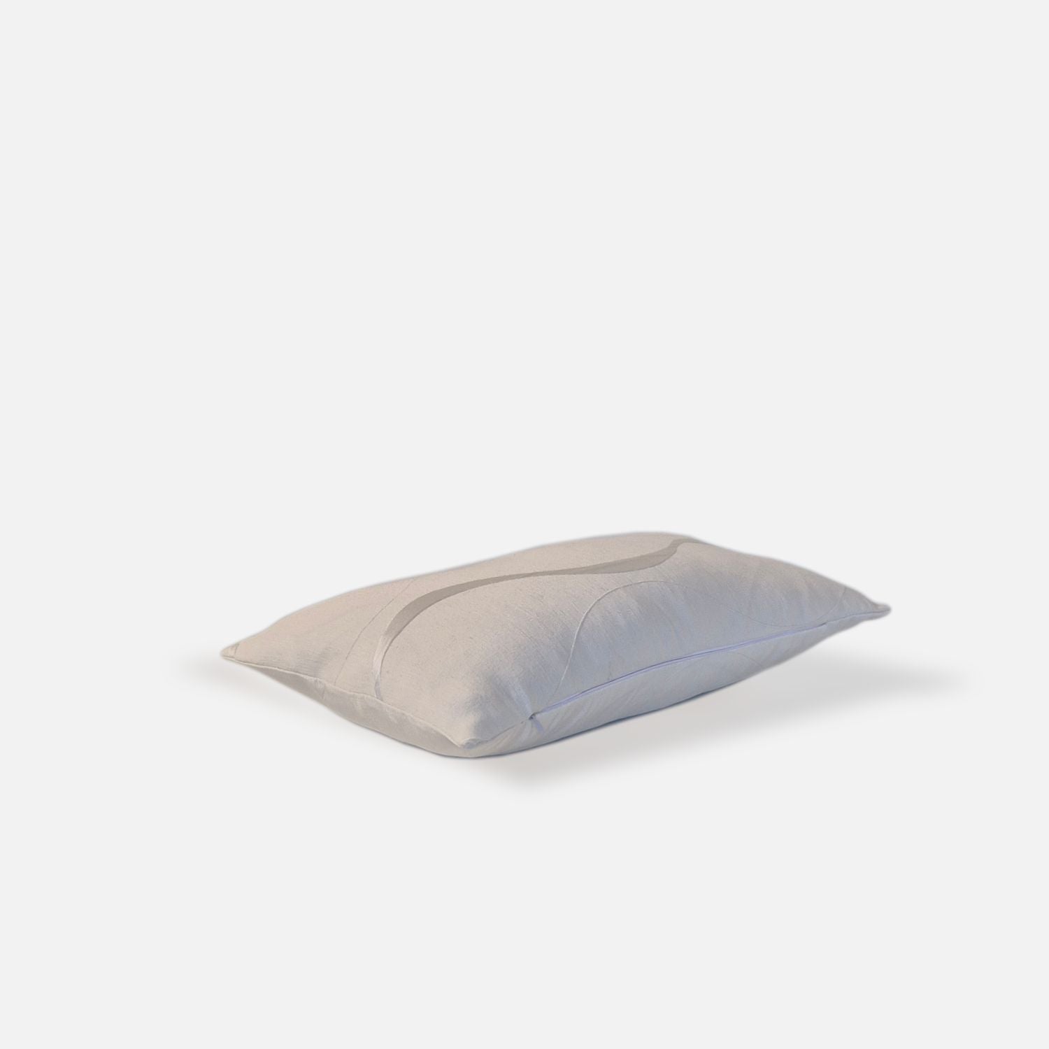 Aspen cushion cover top view on a white background