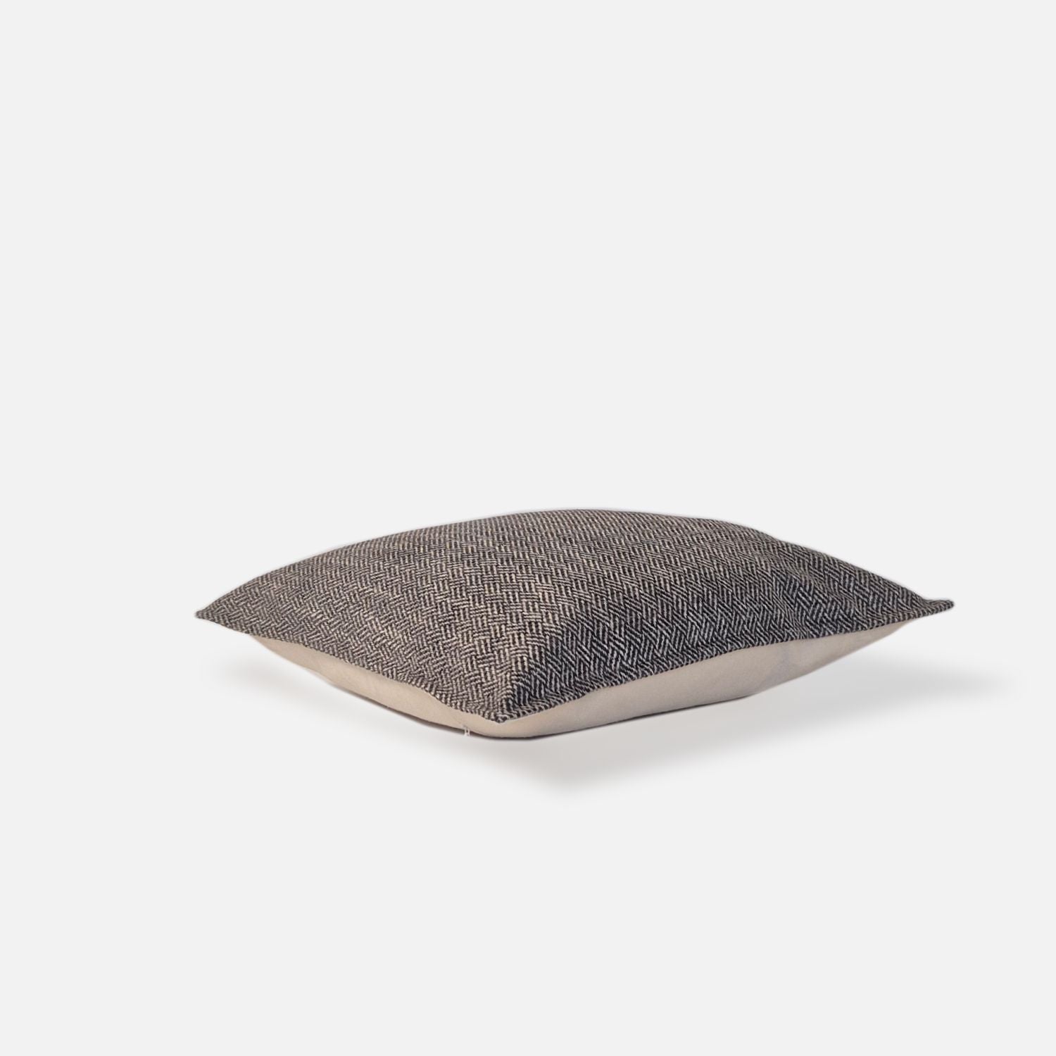 Brunswick storm cushion cover top view on a white background