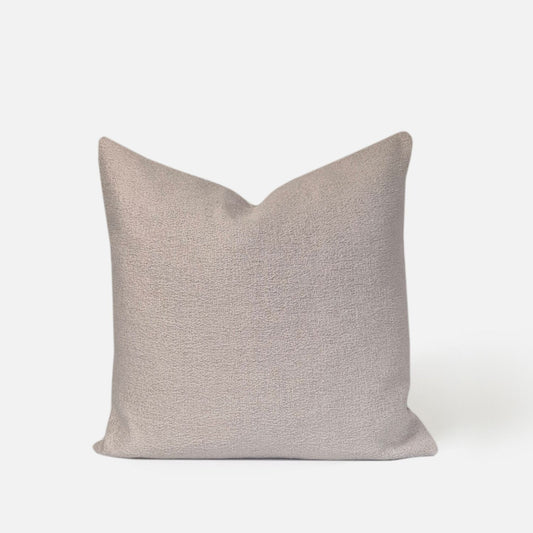 Decorative Threads Modern Maze cushion cover combo.  A chunky Tweed , front view on a white background.