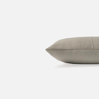 Decorative Threads Rustic Charm Cushion Combo in colour white, side view on a white background.